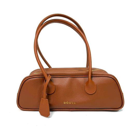 Elan Brown Baguette Bag