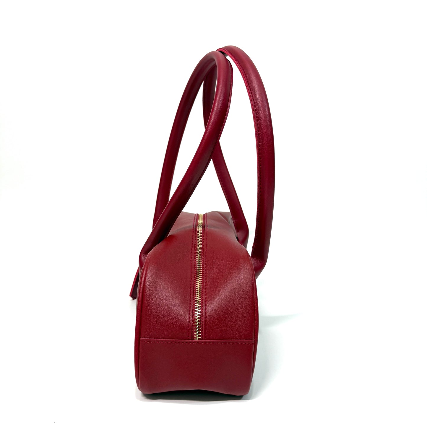 Elan Red Baguette Bag