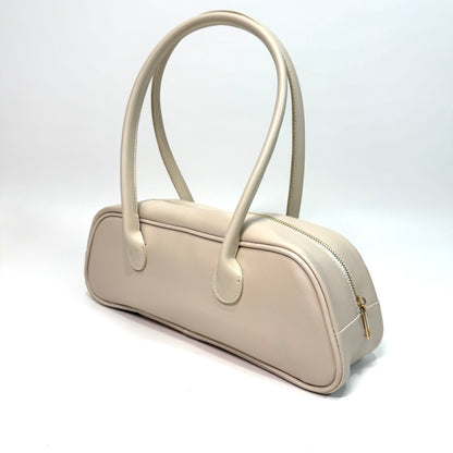 Elan Off White Baguette Bag