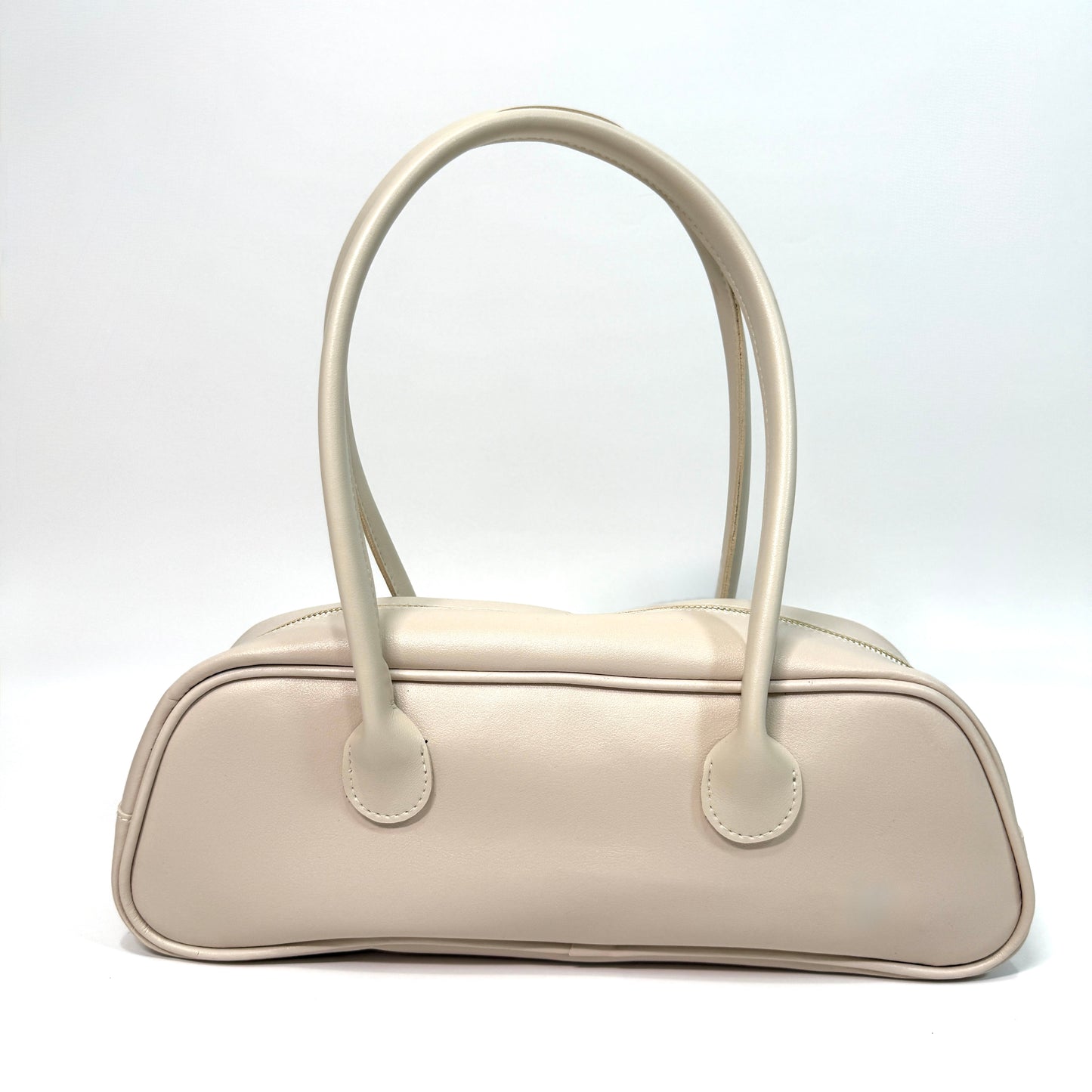 Elan Off White Baguette Bag