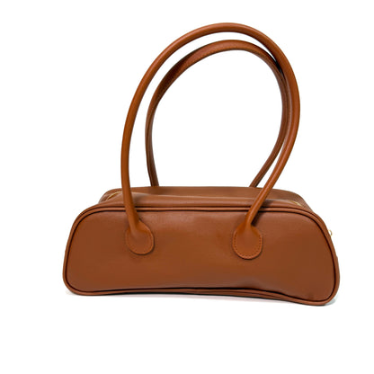 Elan Brown Baguette Bag