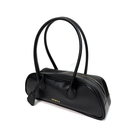 Elan Black Baguette Bag